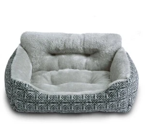 Lounger Pet Bed, Small, 21” x 17” Relax, Chill, Cozy, Comfortable, Dog, Cat - Picture 1 of 5
