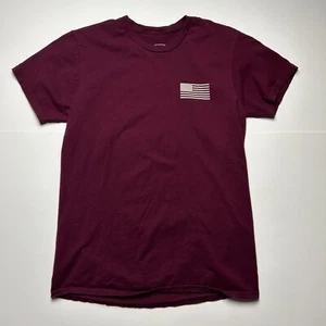 Glock Perfection Brand Graphic T-Shirt Maroon White Men's Sz Medium - Picture 1 of 2