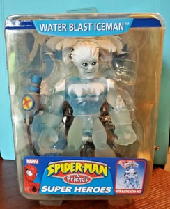 Spider-Man & Friends Toybiz Water Blast Iceman 2005 New - Picture 1 of 12