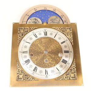 Emperor Westminster Grandmother Clock Dial with Moon Dial - 10-5/8 inches KK2469 - Picture 1 of 2