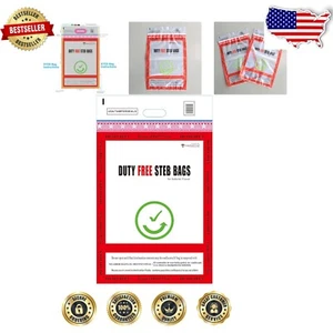 50pcs ICAO Certified Duty-Free Airport Security Bags - Tamper-Evident Design - Picture 1 of 8
