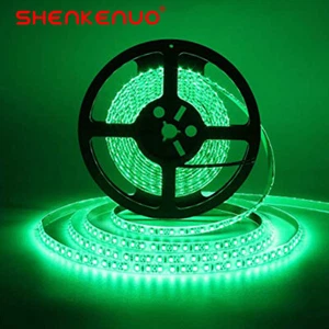 Tira LED Verde 300 Luces 5M - Decoración Dormitorio Fiestas USB Impermeable - Zdjęcie 1 z 17