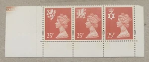 GB REGIONAL 3 X 25p Scotland S64 Wales W73  N.Ireland NI72 ex Prestige DX18 NHM - Picture 1 of 1