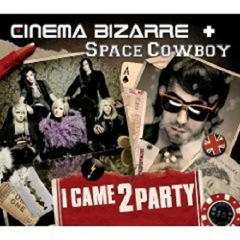 CINEMA BIZARRE "I CAME 2 PARTY" CD 2 TRACK SINGLE NEU - Bild 1 von 1