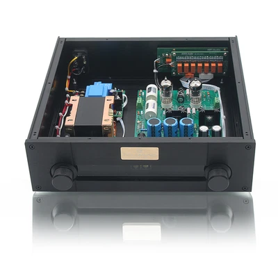 HiFi Remote Tube Stereo Audio Preamplifier Base On Conrad-Johnson PV12 Preamp - Image 1 of 4