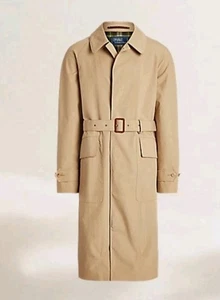 POLO Ralph Lauren Herren Wandermantel aus gewebter Baumwolle braun/hellbraun Größe 40R 40 Neu mit Etikett - Bild 1 von 10