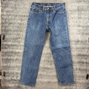 Levis 550 Relaxed Fit Jeans Men's Size 34x34 Blue Medium Wash 100% Cotton - Picture 1 of 8