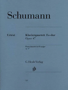 Schumann Piano Quartet Eb Major Op 47 Violin Viola Henle Urtext Music Book - Picture 1 of 1