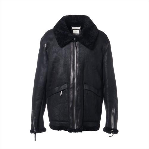 Bottega Veneta 19 anni giacca pelle di agnello 56 uomo nero 580382