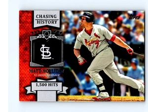 Matt Holliday #CH-56 St. Louis Cardinals 2013 Topps History Silver Foil NM/NM+ - Picture 1 of 2