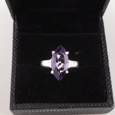 Iolite Gemstone 925 Sterling Silver Ring Handmade Jewelry Ring For Gift - Image 1 of 3