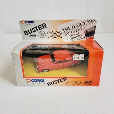 Corgi Classics #01801 Jaguar MK2 Buster 1:43 (?) red diecast - Image 1 of 4