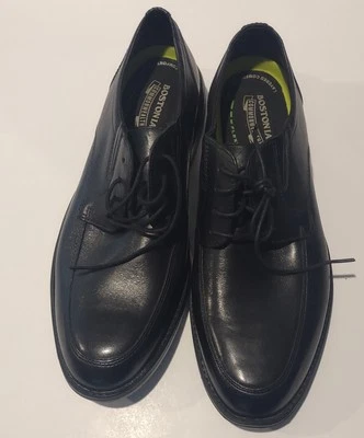 Bostonian Men's Shoes Size 9.5 Flexlite Birkett Apron Oxford Black Leather 🆕 - Image 1 of 4