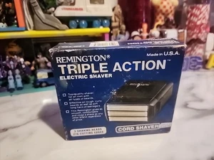 Afeitadora eléctrica vintage Remington triple acción PM-750 1983 - Imagen 1 de 12
