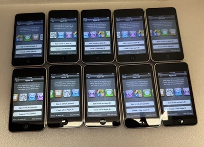 Лот из 10 Apple iPod touch 3-го поколения 32GB черный A1318 - Изображение 1 из 3