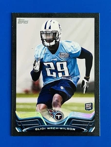 Tarjeta de novato 2013 Topps Blidi Wreh-Wilson Black Border Parallel #331; #d/58 - Imagen 1 de 2