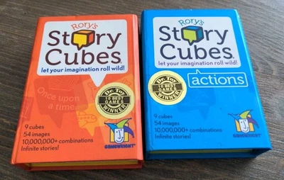 Rory's Story Cubes& Actions Let Your Imagination Roll Wild! - Gamewright 2011 - Image 1 of 4