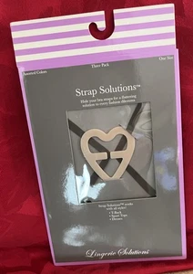 New WOMENS BRA STRAP Lingerie SOLUTIONS Conceals Bra Straps One Size NIP - Picture 1 of 3