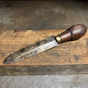 Antiguo Oyster Shucker forjado a mano a partir de un archivo Primitive Shucker - Imagen 1 de 18