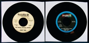 JIMMY REED: The Judge Should Know~2 Blues 45's~BLUESWAY #61025~1 Stock + 1 Promo - Picture 1 of 6