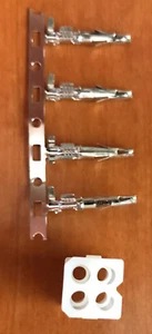 WESTERN/FISHER PLOW REPLACEMENT TRUCK SIDE 4 PIN PLUG KIT W/PINS ULTRAMOUNT - Bild 1 von 3