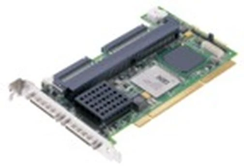 Intel SRCU42X PCI-X Dual Ultra320 SCSI RAID Controller w/128MB New. BBU Optional - Image 1 of 1