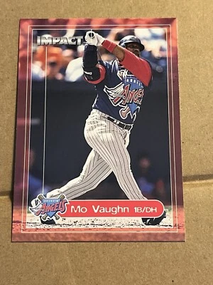 2001 SKYBOX IMPACT - MO VAUGHN ANGELS #13 - Image 1 of 2