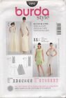 Burda Sewing Pattern 7093 Fitted Dress & Long Cape Low Back Size 10 - 22 NEW