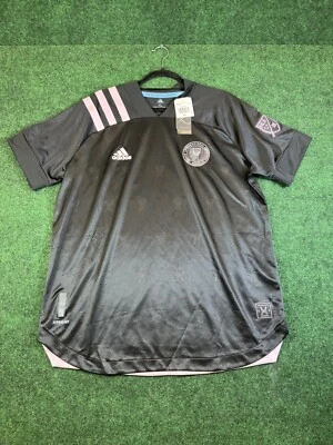 Camiseta deportiva Adidas Inter Miami auténtica 2020/21 visitante EH8635 para hombre talla (XL) $130 Foto 1 de 4