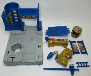 TMNT 1995 Mini Mutant DIMENSION X WARS PLAYSET Bodacious Battleset Incomplete - Picture 1 of 10