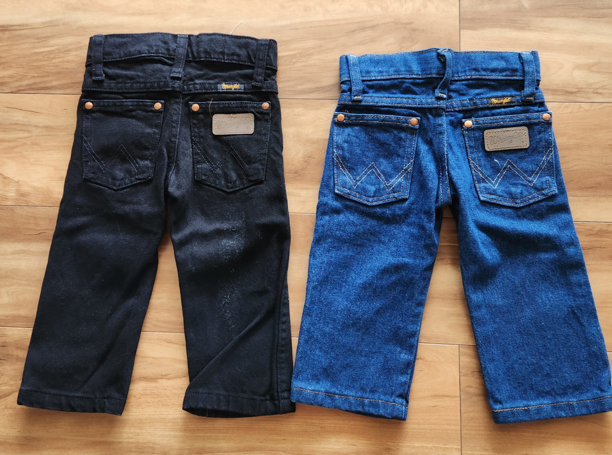 Newborn Pants Wrangler Women's Q-Baby Dark Dynasty Riding Jeans