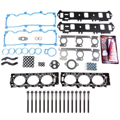 Fits 2002-2008 Ford Mazda B3000 3.0L V6 OHV Head Gasket Bolts Set VIN U V Foto 1 de 4