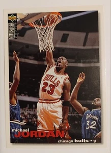 1995-96 COLLECTORS CHOICE BASKETBALL MICHAEL JORDAN #45 CHICAGO BULLS NM-MT  A2 - Picture 1 of 2