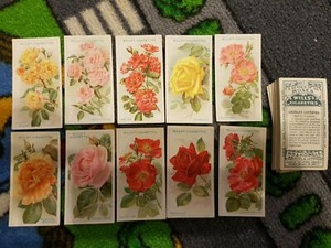 Roses (1912)  Wills Cigarette Cards - Buy 2 & Save