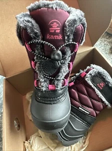 Kamik Toddler Size 4 Winter Waterproof Snow Boots - Picture 1 of 6