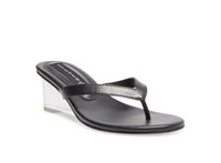 steve madden shani sandal clear