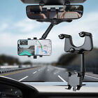 360 Degrees Universal Rotatable Retractable Rearview Mirror Car Phone Holder