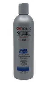 CHI Ionic Color Enhancing Shampoo PH 5.5 Silver Grey Blonde Cool Blonde 12 OZ - Picture 1 of 1