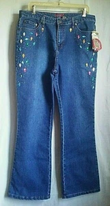 Gazoz womens Jeweled Jeans Sz. 18 - Picture 1 of 8