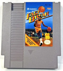 Magic Johnson's Fast Break Nintendo Entertainment System NES Los Angeles Lakers - Imagen 1 de 4