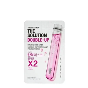 The FaceShop The Solution Double-Up Firming Face Mask Collagen X1 PCK ♡K-BEAUTY♡ - Picture 1 of 1
