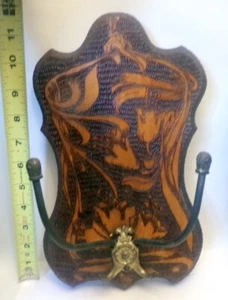 PIROGRAFÍA Madera Pared Ardiente Madera GANCHO ARTE POPULAR TULIPANES Art Nouveau - Imagen 1 de 8