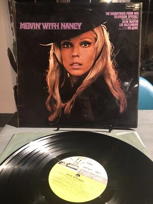 movin’ with nancy vinyl Lp Album Record Sinatra 1967 Reprise 1G/1G Mono/stereo - Image 1 of 4