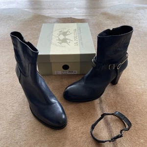 La Martina Ankle Boot Stiefelette Blau Größe 41 - Bild 1 von 10