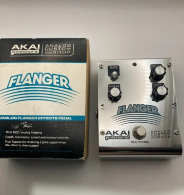 Pedal efecto flanger AKAI envío gratuito desde Japón usado probado funciona Foto 1 de 4