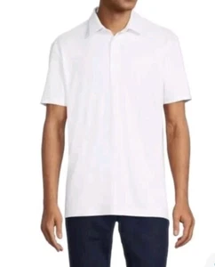 Polo GEORGE uomo bianca taglie forti 3XL 54-56 maniche corte NUOVA - Foto 1 di 8