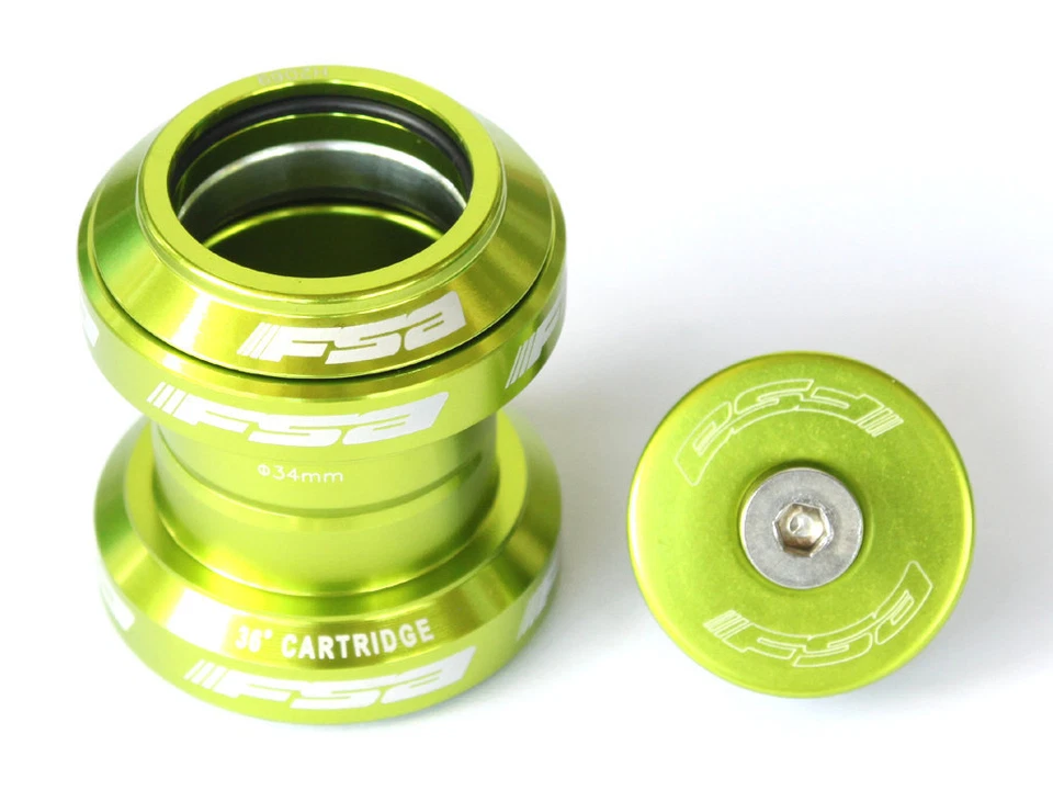 Auriculares sin rosca FSA Orbit MX 1-1/8" 34 mm con tapa superior Foto 1 de 3