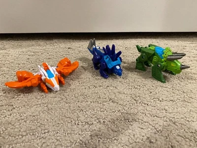 TRANSFORMERS Playskool Heroes BOTAS DE RESCATE Mini Dinobots HOJAS PERSECUCIÓN ROCA Foto 1 de 2