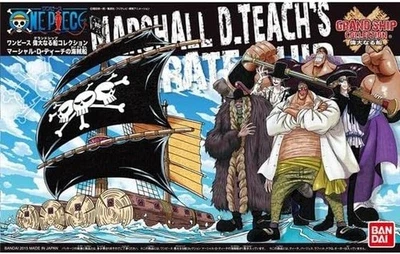 Bandai Hobby One Piece Gran Barco Colección Marshall D. Teach Ship Modelo Kit Foto 1 de 4