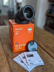 Sony FE 24-50mm F2.8 G Lens SEL2450G | Boxed | Mint Condition | UK seller - Picture 1 of 8